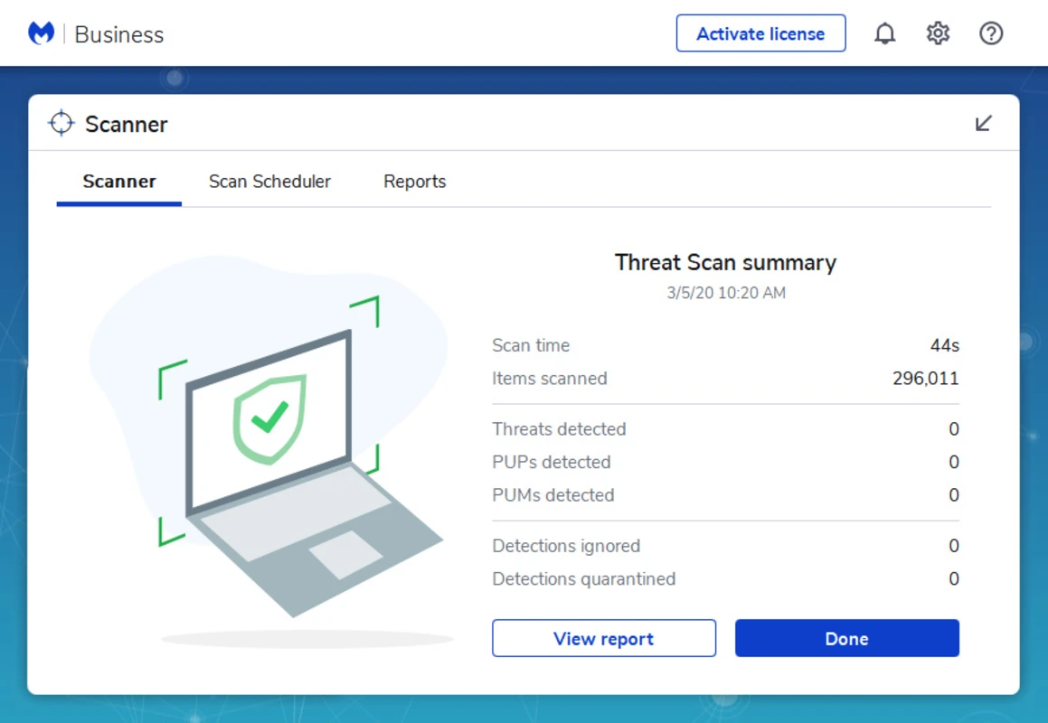 Malwarebytes Screenshot 1