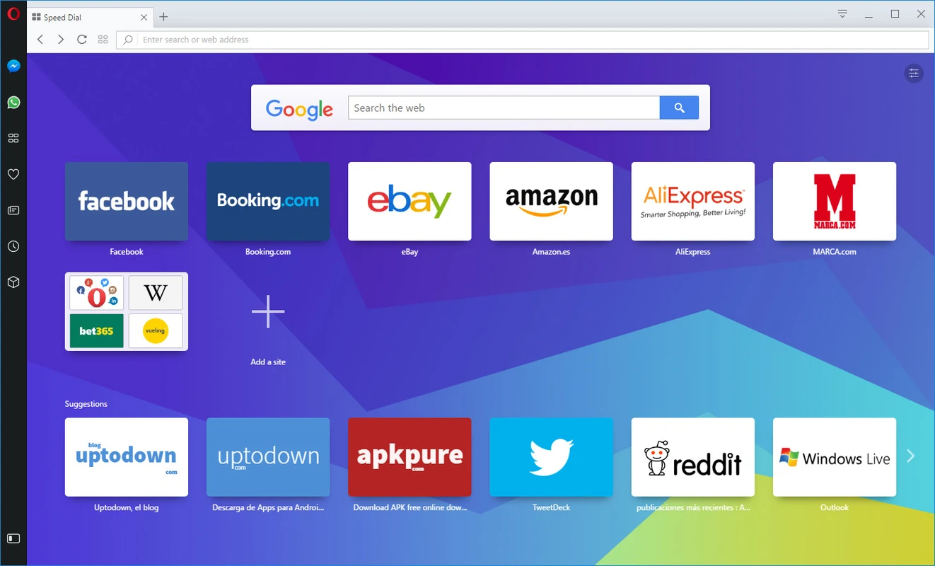 Opera Screenshot 1