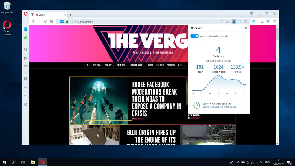 Opera Screenshot 2