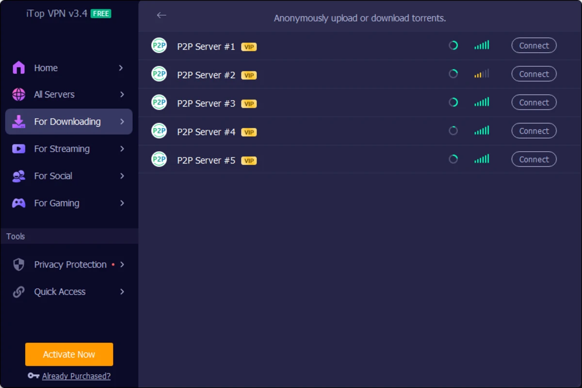 iTop VPN Screenshot 6