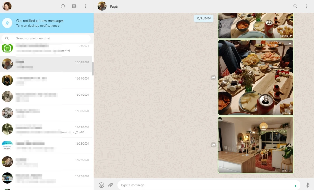 WhatsApp Messenger Screenshot 1