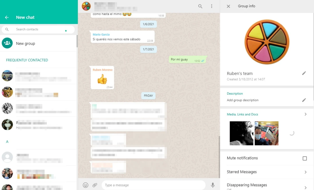 WhatsApp Messenger Screenshot 2