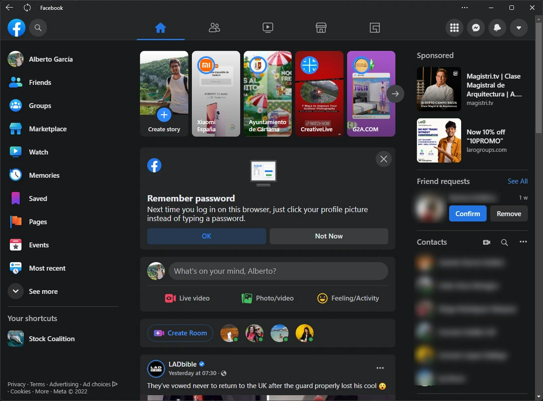 Facebook Screenshot 3