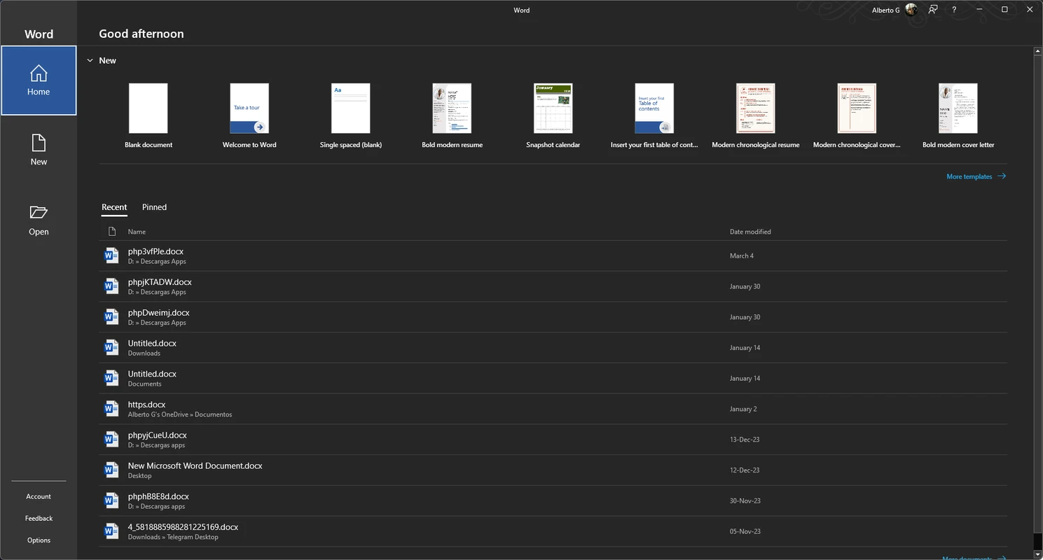 Office 365 Screenshot 1