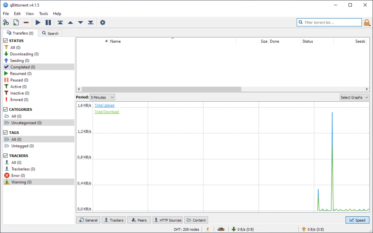 qBittorrent Screenshot 1