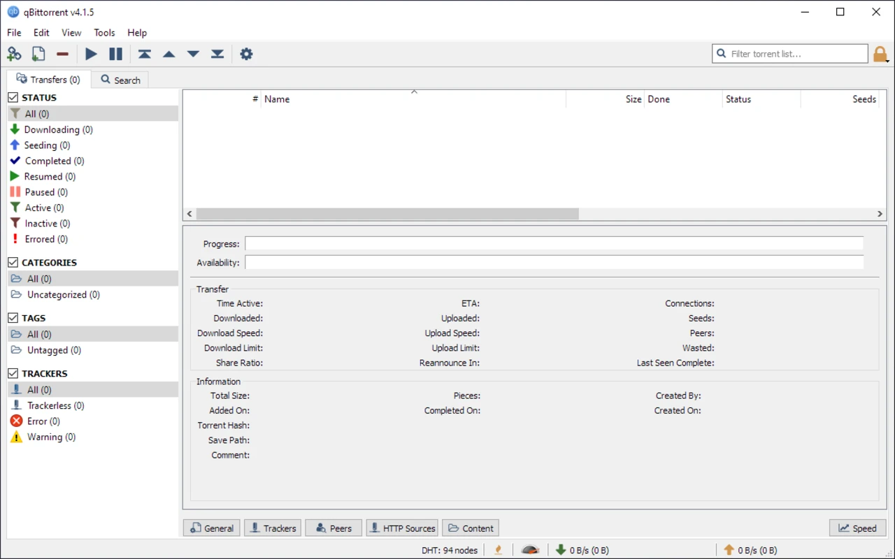 qBittorrent Screenshot 3